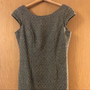 Wool-blend dress